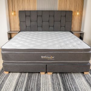 Combo colchón Diamante Doble Pillow + Base cama