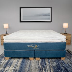Combo colchón Diamante Duo Pillow + Base cama
