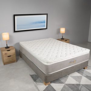 Combo colchón Oro Uni Pillow + Base cama